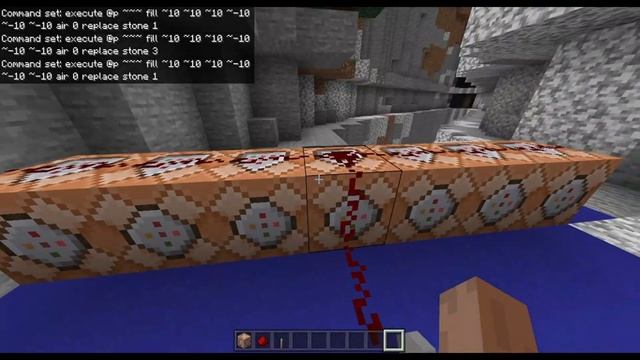 How to expose ores in Minecraft using Command Blocks ( It's like x-raying ) смотреть онлайн