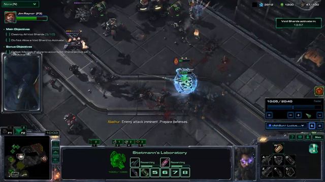 Starcraft 2 Nexus Coop Raynor Solo I, Mengsk Mutation смотреть онлайн