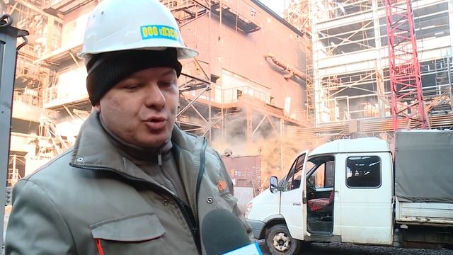 Продолжается реконструкция Доменной печи №3 смотреть онлайн