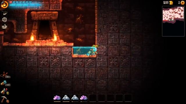 Let's Play Steamworld Dig 2 - 17 - Horizontal Dig смотреть онлайн