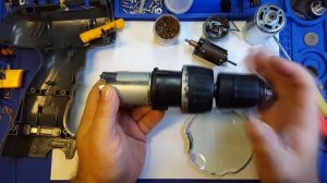 Ремонт шуруповерта , Замена мотора , Испытания литиевых аккумуляторов.