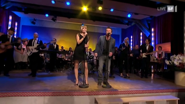 Francine Jordi & Florian Ast (SRF Bi De Lüt, 30.12.2011)