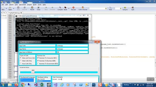 Graphical User Interface in Python 11 смотреть онлайн