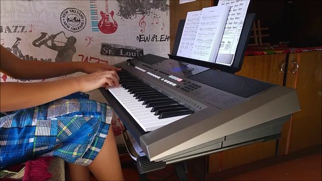 Baltā dziesma - Yamaha PSR E443 смотреть онлайн