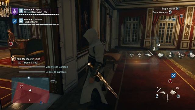 ALTAIR is a Cheat Code - Stealth Kills - Assassin's Creed UNITY Co Op 1000 Hours смотреть онлайн