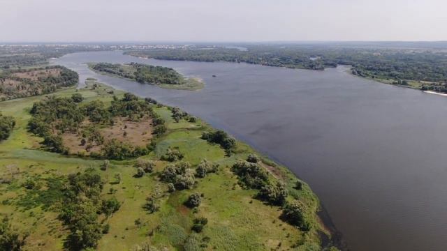 Украина, Кременчуг, с Кривуши база отдыха Адмирал - река Днепр - полет на Dji Mavic 2 Zoom смотреть онлайн