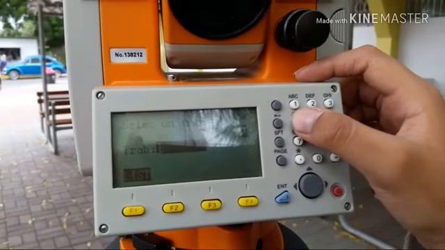 Levantamiento con estación total - marca MTS-305R / ULEAM смотреть онлайн