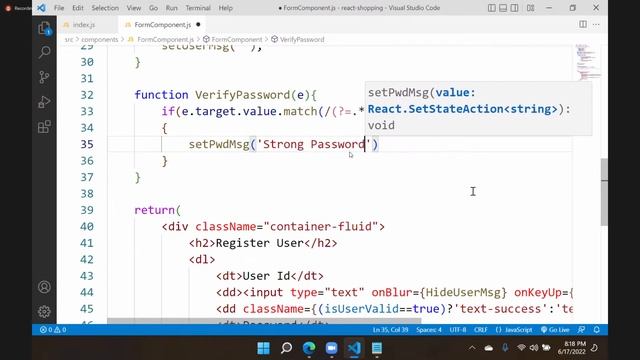 React JS Session-14 By Sudhakar Sharma Sir [React Form And Validations] смотреть онлайн