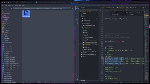 ArcoLinux : 3506 ArcoLinux App 33 - adding 2 ways to fix your /etc/pacman.conf смотреть онлайн