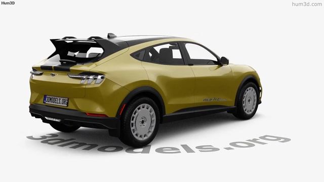 Ford Mustang Mach E Rally 2024 3D model by 3DModels.org смотреть онлайн