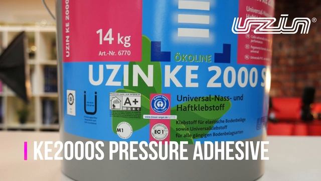 NEW PRODUCT ALERT! UZIN KE2000S PRESSURE ADHESIVE!