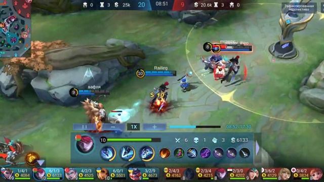 Джулиан сборка физ урон Mobile legend's смотреть онлайн