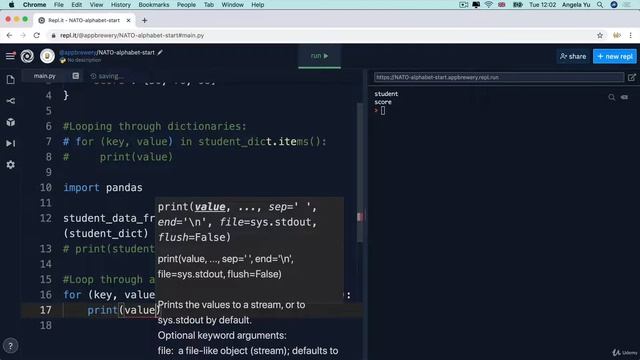How to Iterate over a Pandas DataFrame | 100 Days of Code: The Complete Python Pro Bootcamp for 202 смотреть онлайн