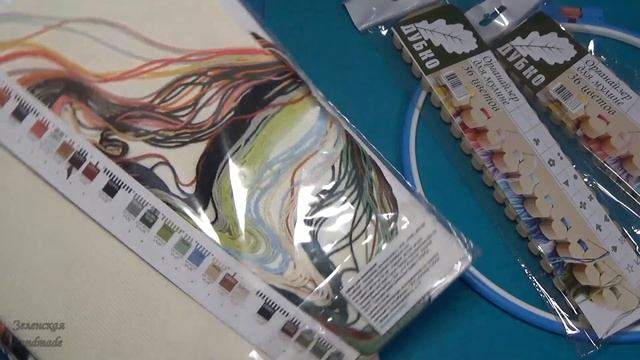 И СНОВА Рукодельные покупки. Вышивка. Наборы для вышивания. Леонардо. Ноябрь 2016. Needlework. смотреть онлайн