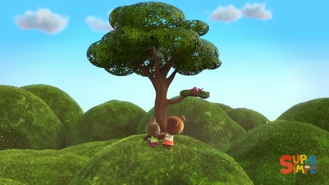 And The Green Grass Grew | Kids Songs | Super Simple Songs смотреть онлайн