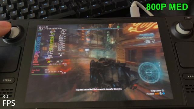 BATMAN ARKHAM KNIGHT | STEAM DECK | 800P | LOW | MED | HIGH | FSR | BENCHMARK смотреть онлайн