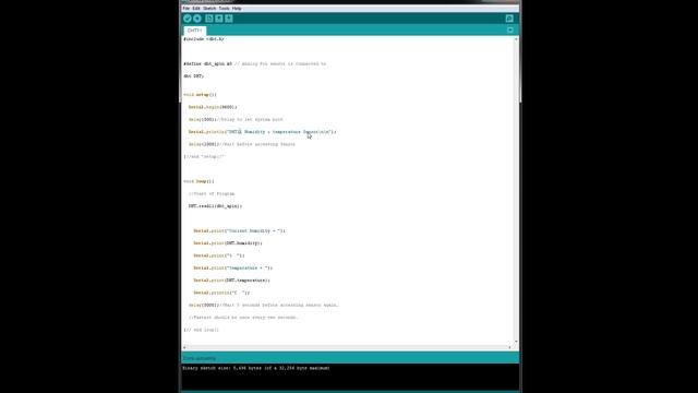 DHT11 Temperature & Humidity sensor with Arduino - Tutorial смотреть онлайн