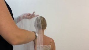 Как крепить фату