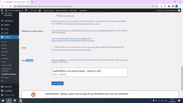 Updraftplus plugin: Backup WordPress automatically to Google Drive | 2023 | #WordPress 11 смотреть онлайн