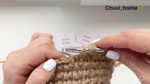 Подвесная корзина из джута (лукошко)