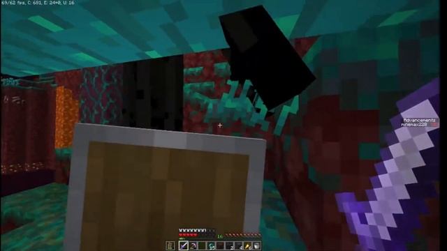 выживание аутиста в майнкрафт 1.18.1 с датапаком на 1000 ачивок. лутаю бастион и освобождаю энд. смотреть онлайн