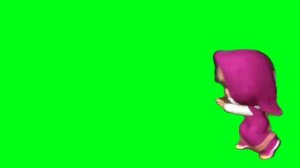 Маша бежит футаж 2.0