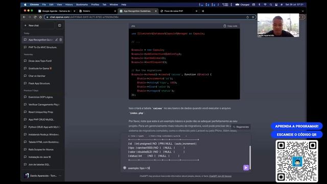 Crie um APP de Finanças com PHP, I.A e React - Criando a base de dados da aplicação. смотреть онлайн