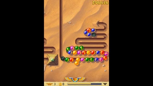 Прохождение игры Луксор 2: Уровень 11 - Восхождение Атума смотреть онлайн