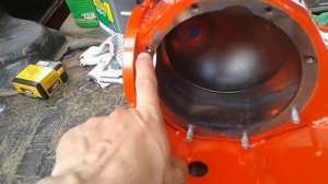 Стальной редуктор переднего моста на Ниву