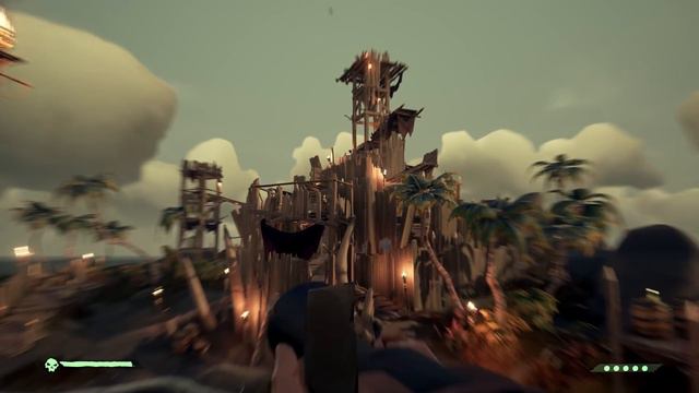 DESTROYING a FORT DAY 1 on the SEA OF THIEVES! смотреть онлайн