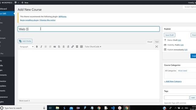 How to create FREE online Course, LMS, Educational website with Wordpress 2021 - Tutor LMS смотреть онлайн