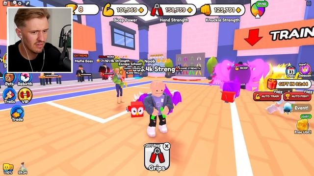 Roblox ARM WRESTLING Simulator! смотреть онлайн