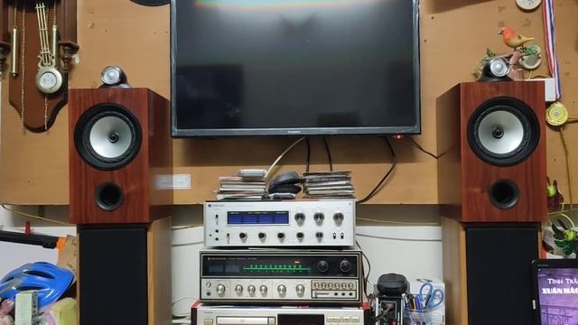 Cô Đơn cùng ampli Kenwood KR- 7200 vs Loa Thánh Gióng (DIY Speaker). смотреть онлайн