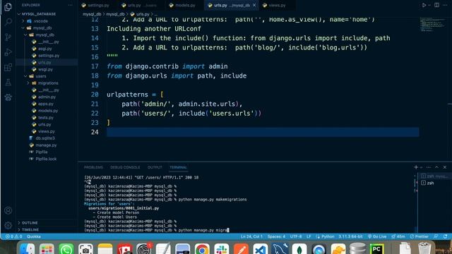 How to Connect MySQL database with Django Project | Beginners Tutorial 2023 смотреть онлайн