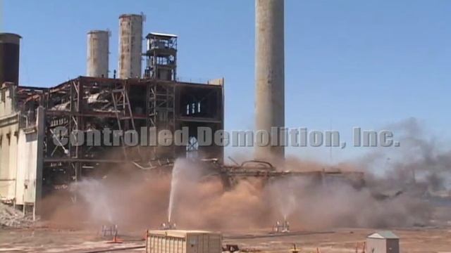 PG&E Hunters Point Facility Implosion Phases - Controlled Demolition, Inc. смотреть онлайн