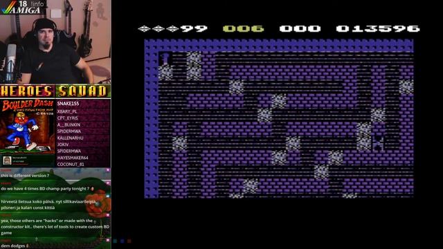 Boulder Dash - Construction Kit - Playthrough смотреть онлайн