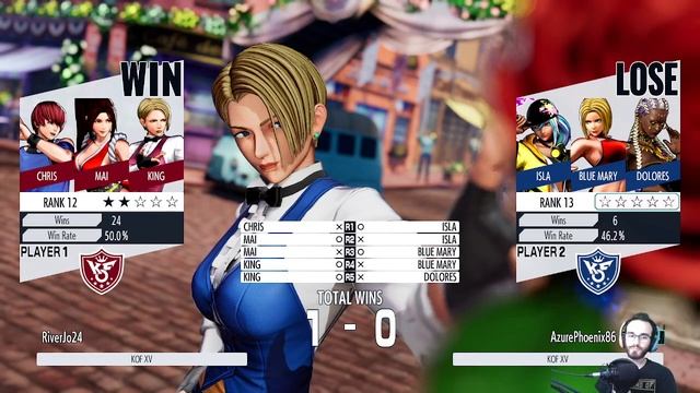 On the path of "Git Gud" - King of Fighters XV Online Matches Part 15 смотреть онлайн