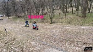 Сравнение подъема в горку электроскутеров CityCoco разной мощности (1500\2000\2000+ватт)