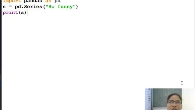 Pandas Series from String object смотреть онлайн