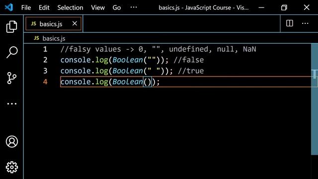 JavaScript for Beginners #16: Truthy and Falsy Values in JavaScript смотреть онлайн