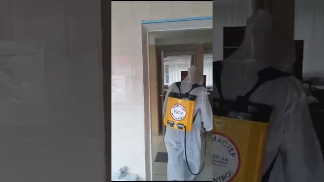 Дезинфекция туалета в гостинице от компании СЭС Служба Экомастер смотреть онлайн