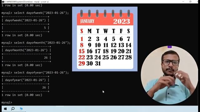 MySQL Date Function Day Month Week Year | MySQL Tutorial for Beginner Full Course Hindi Urdu 2023 смотреть онлайн