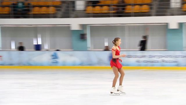 Анастасия Костюк, ПП (Anastasia Kostyuk, FS) Первенство Москвы старшего возраста 2019