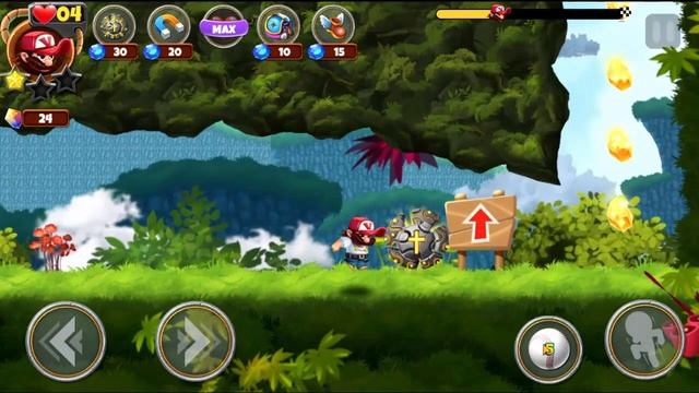 Super Jungle Jump Gameplay || Android Arcade Game 2021 || Platformer смотреть онлайн