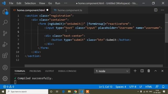 Reactive form validation || Angular Reactive form Validation || Angular tutorial || Angular || Form смотреть онлайн