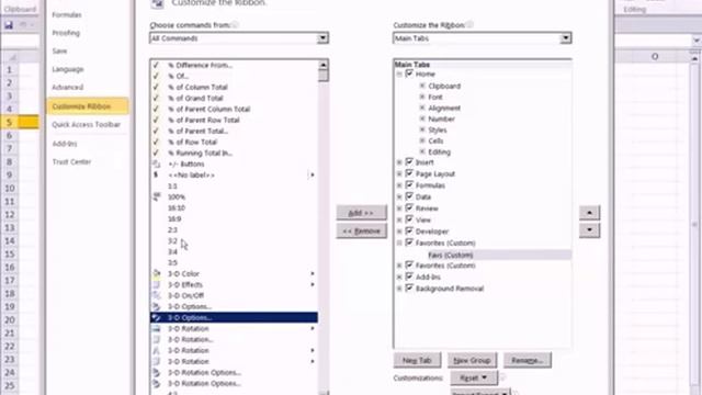 How to Setup Excel, Customize Ribbon and Toolbar смотреть онлайн