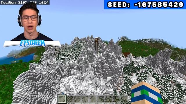 Top 10 BEST Seeds For 1.18 Minecraft (Bedrock Edition + Java) смотреть онлайн