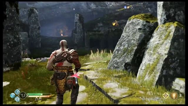 Прохождение God of War 4 - Часть 15: Перевал Вейтургард (без комментариев) смотреть онлайн