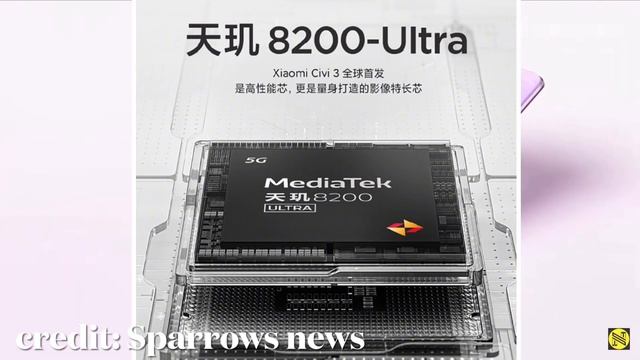 ยืนยันแล้ว Xiaomi Civi 3 ใช้ CPU เรือธง Dimensity 8200 Ultra เป็นรุ่นแรกของโลก смотреть онлайн