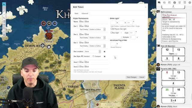 Roll20 Tutorial: Setting Up Character Tokens смотреть онлайн